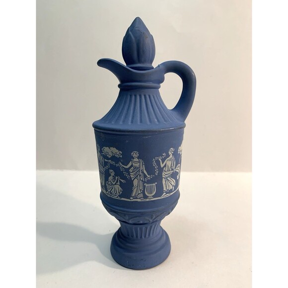 Vintage Avon Avonshire Bird of Paradise Foaming Bath Oil Empty Decanter Bottle - Picture 3 of 9